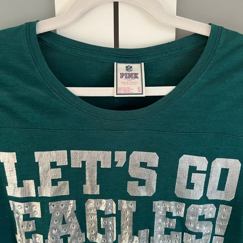 Victorias Secret PINK Philadelphia Eagles T-Shirt - Picture 2 of 7